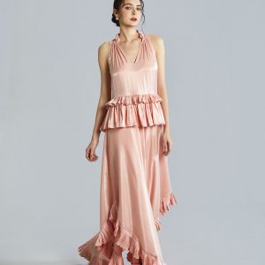 Aurora Dress Blush Pink