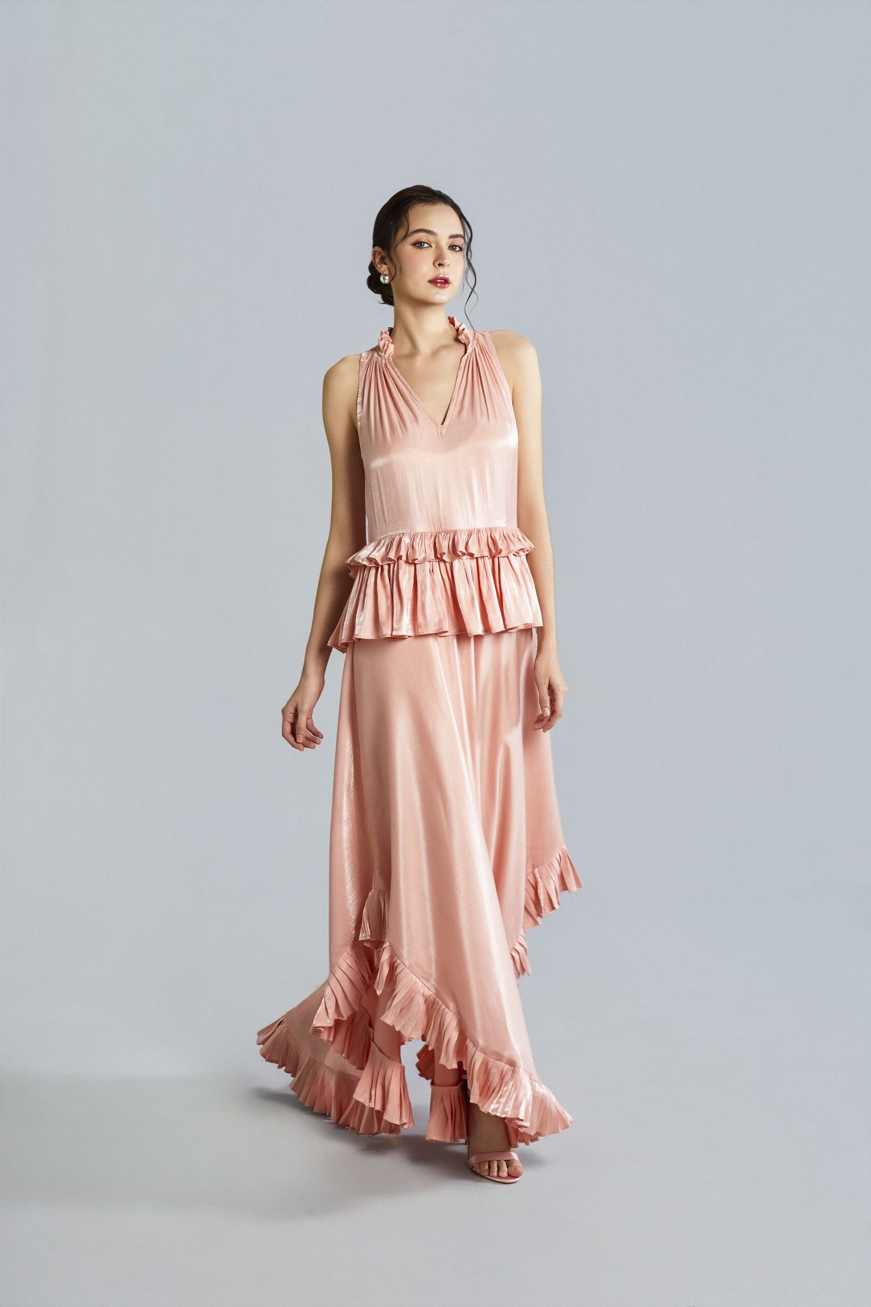 Aurora Dress Blush Pink