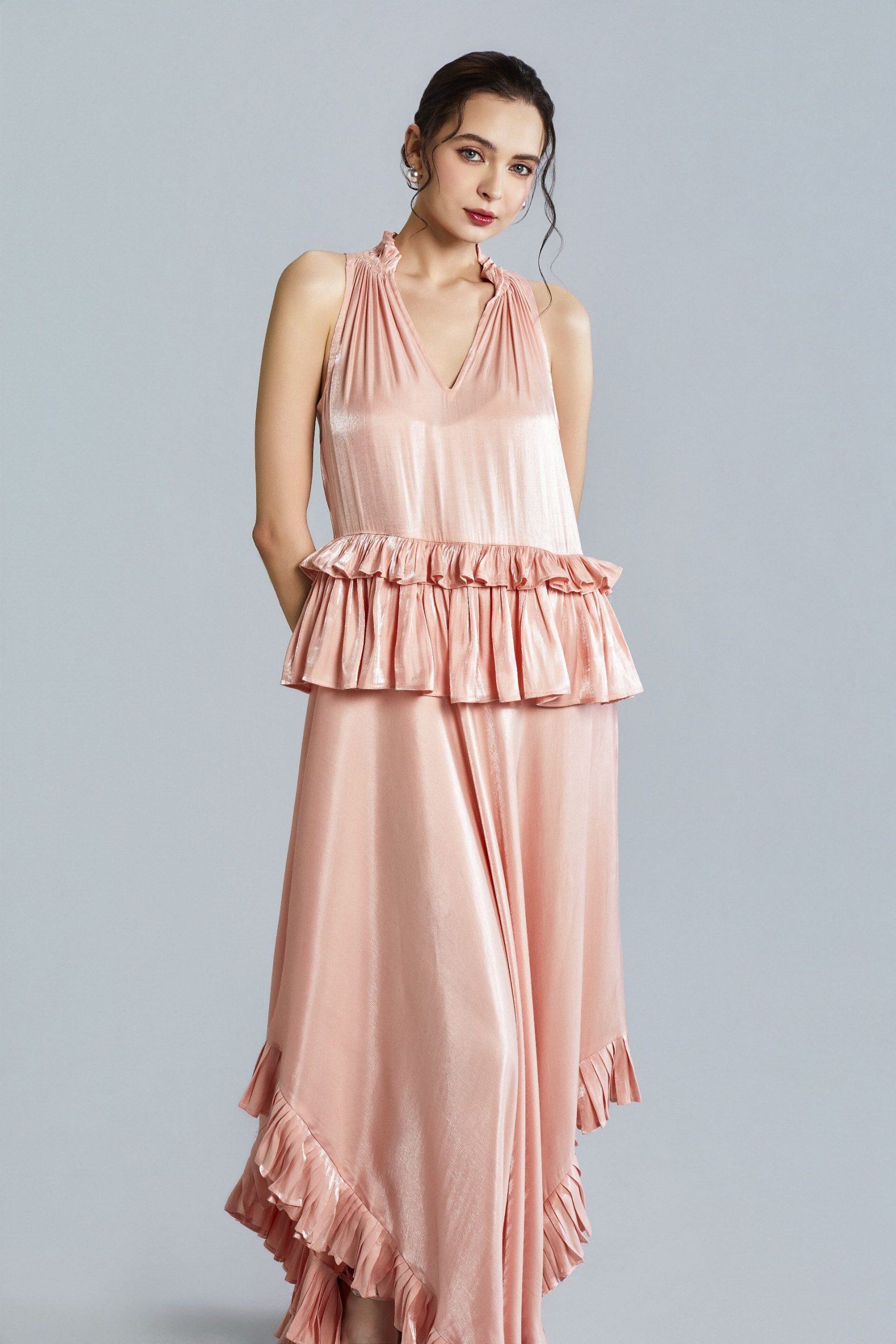 Aurora Dress Blush Pink